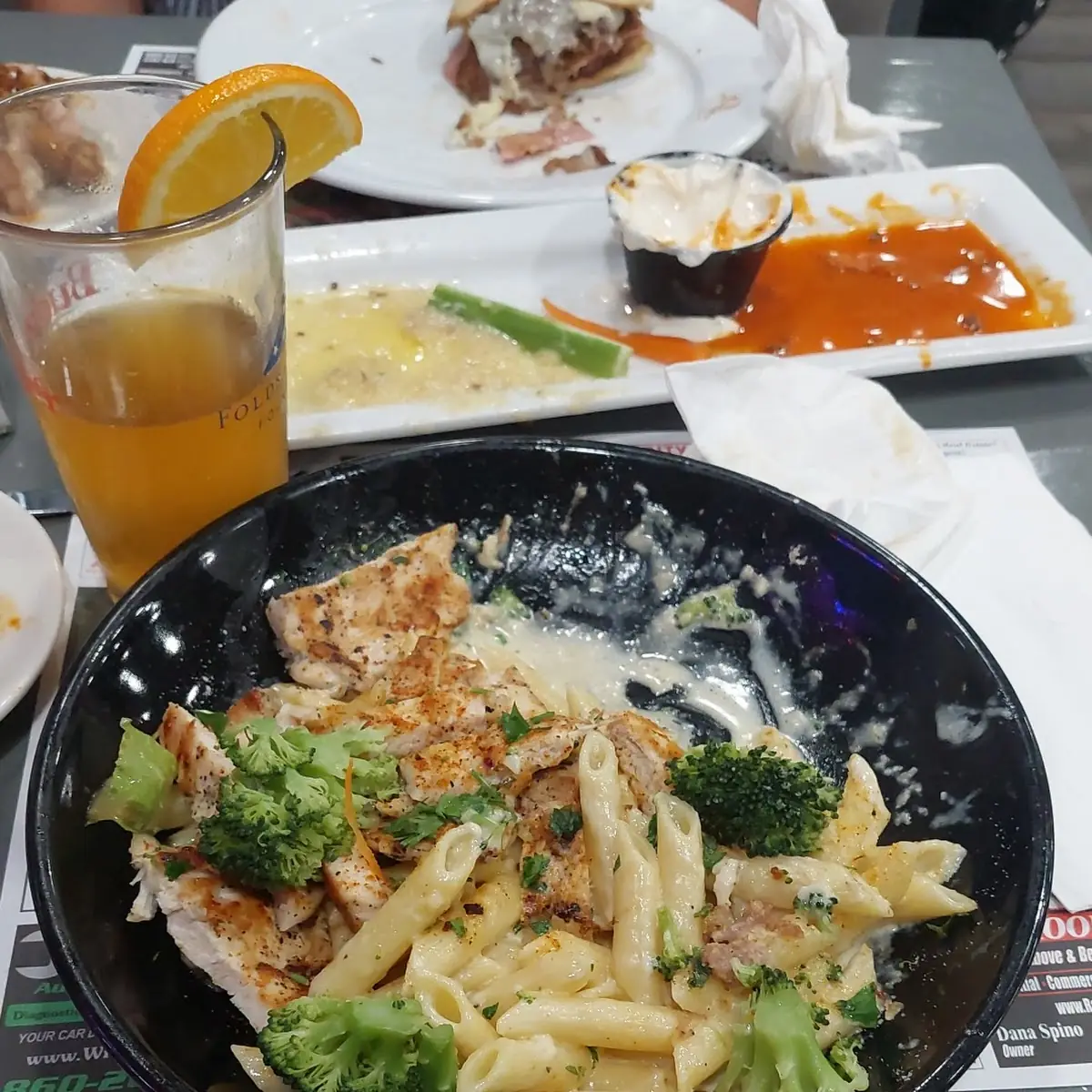 Penne Chicken Broccoli Alfredo Pasta