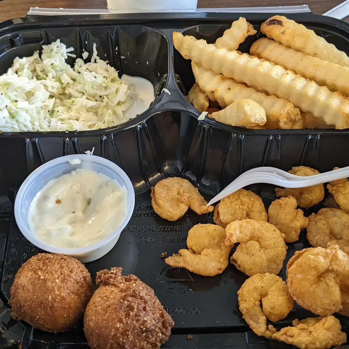 GF Fried Shrimp Plate