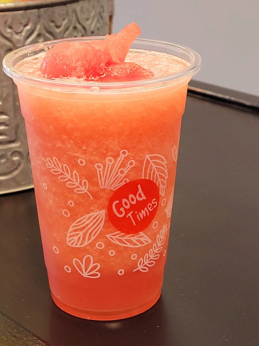 Green Tea Water Melon Smoothie