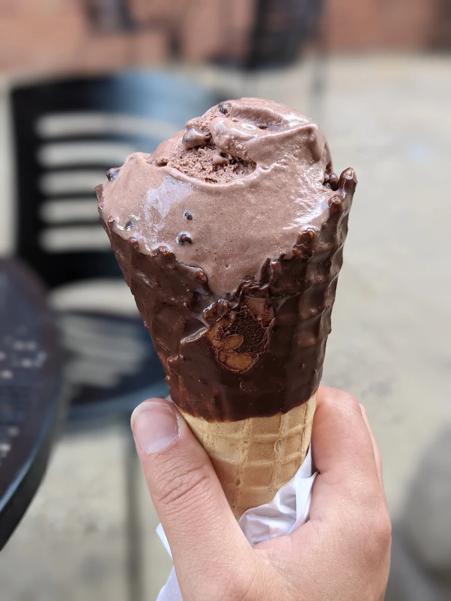 Chocolate Dipped Waffle Cone