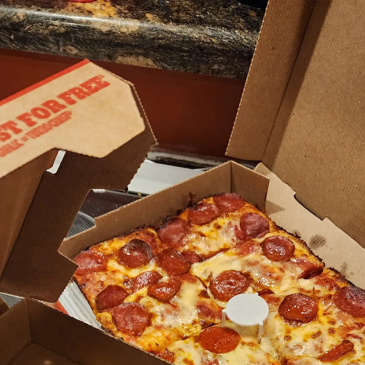 Deep Dish Pepperoni Pizza