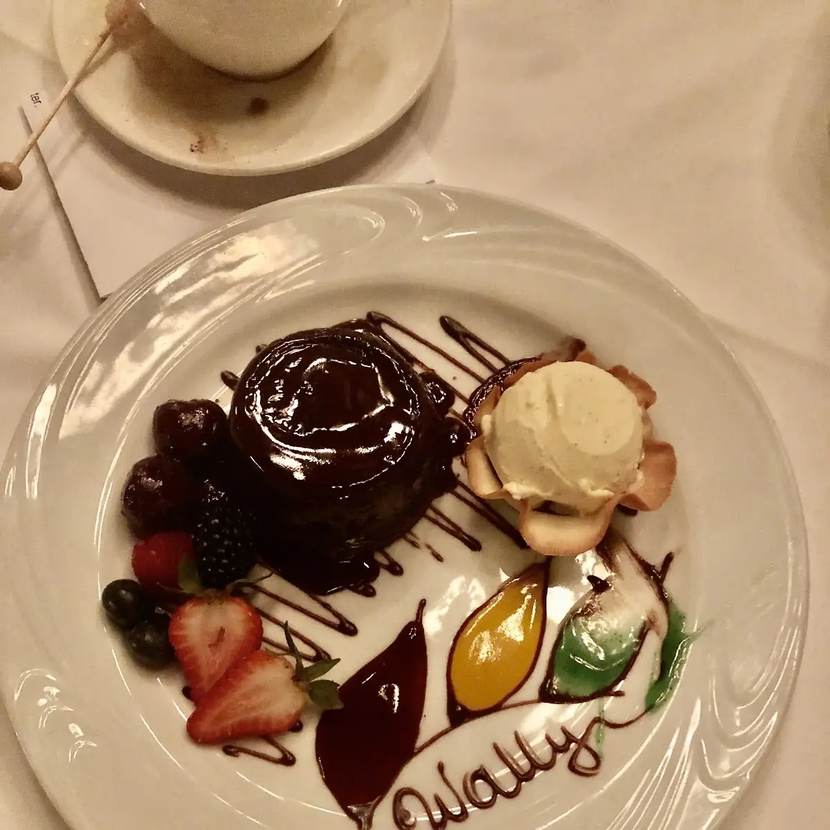 Warm Chocolate Lava Cake