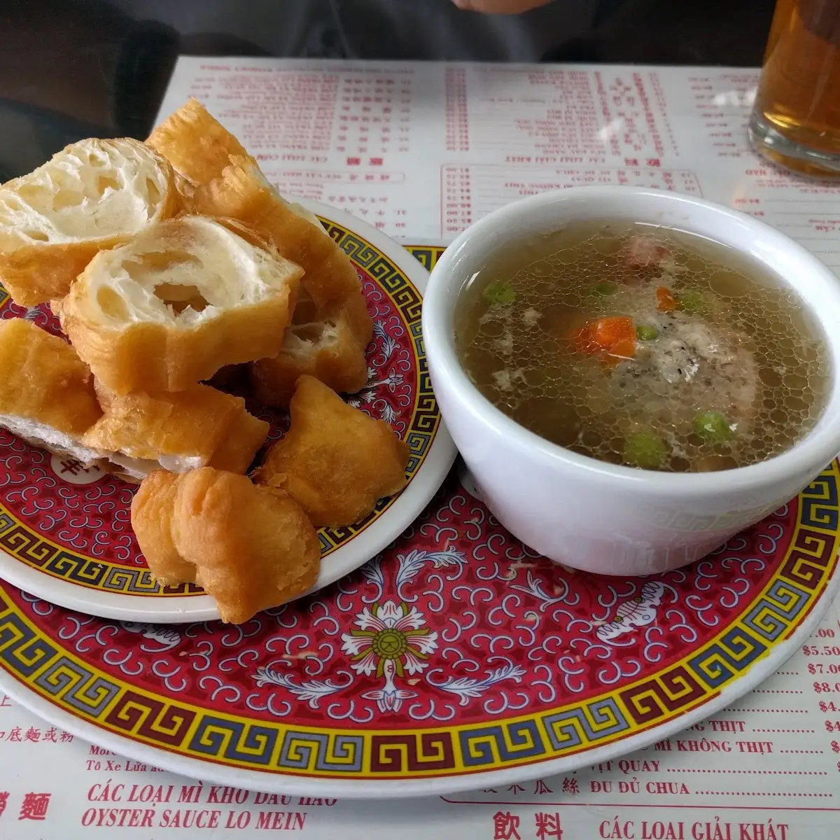 Shiumai & Deep-Fried Dough Sticks