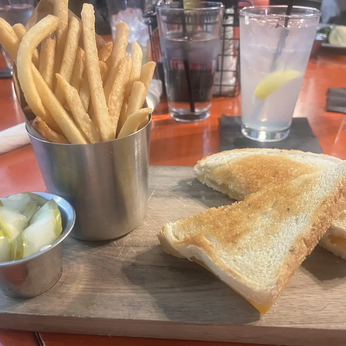 Grilled Cheese and Fries