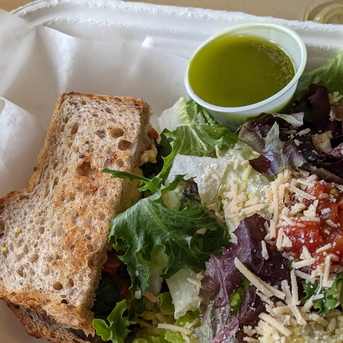Half Sandwich Half Salad