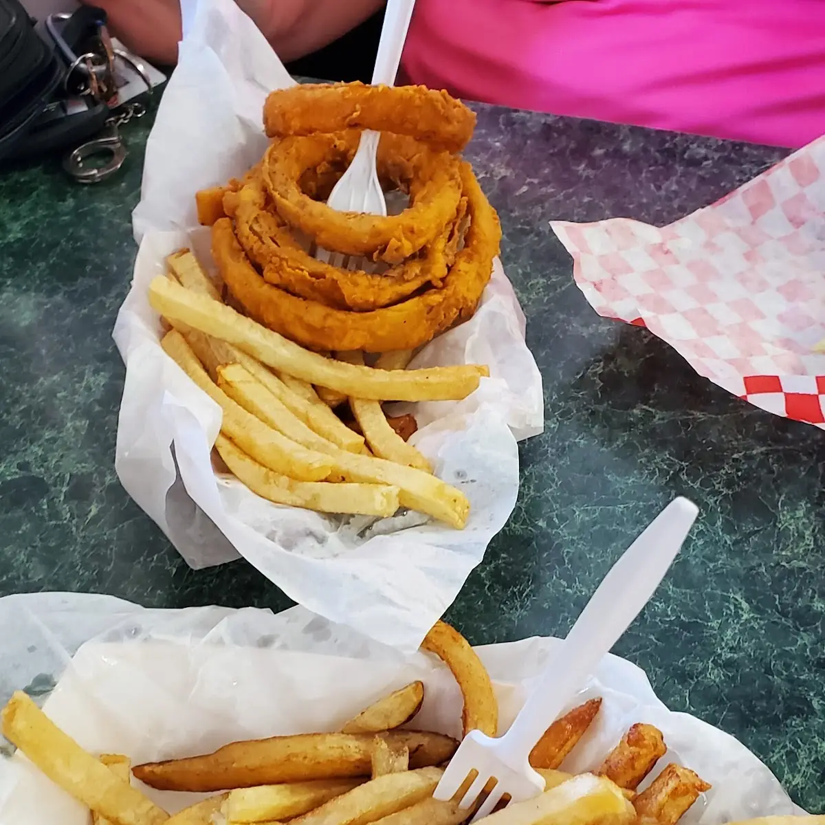 Fries and Onion Rings
