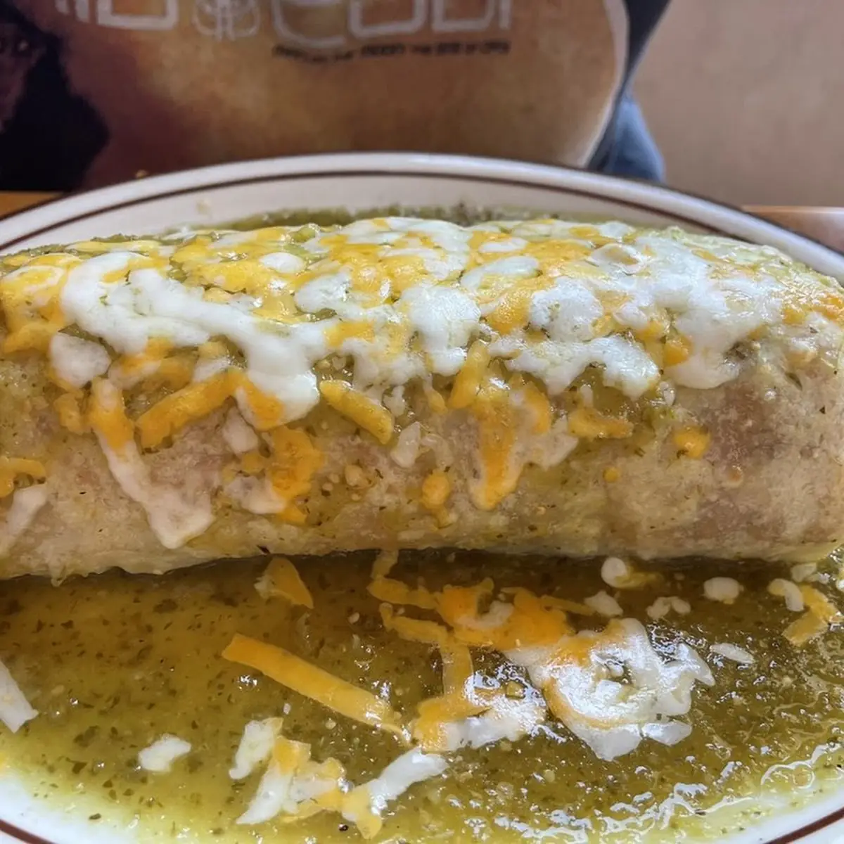Chile Verde Burrito