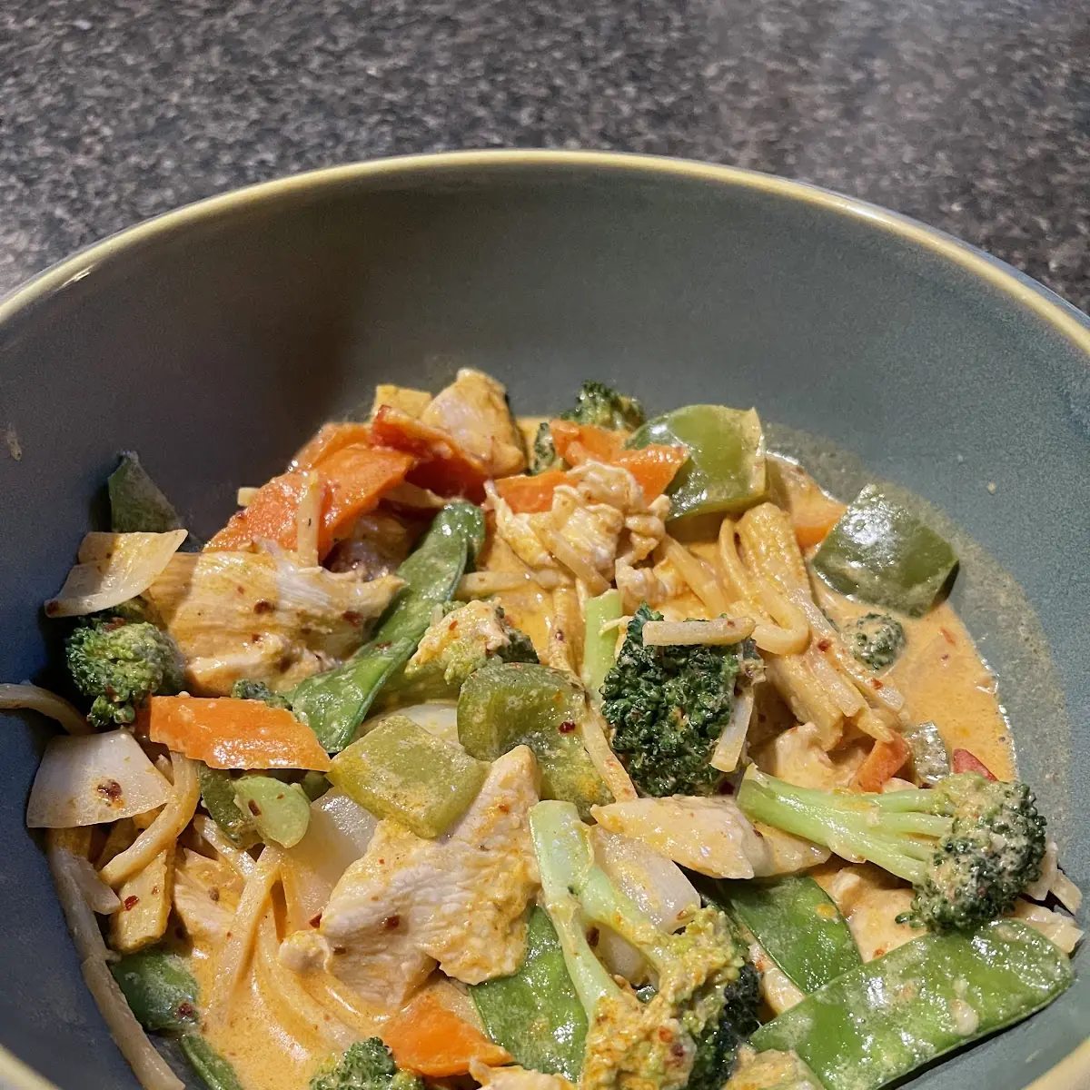 Chicken Curry with Broccoli