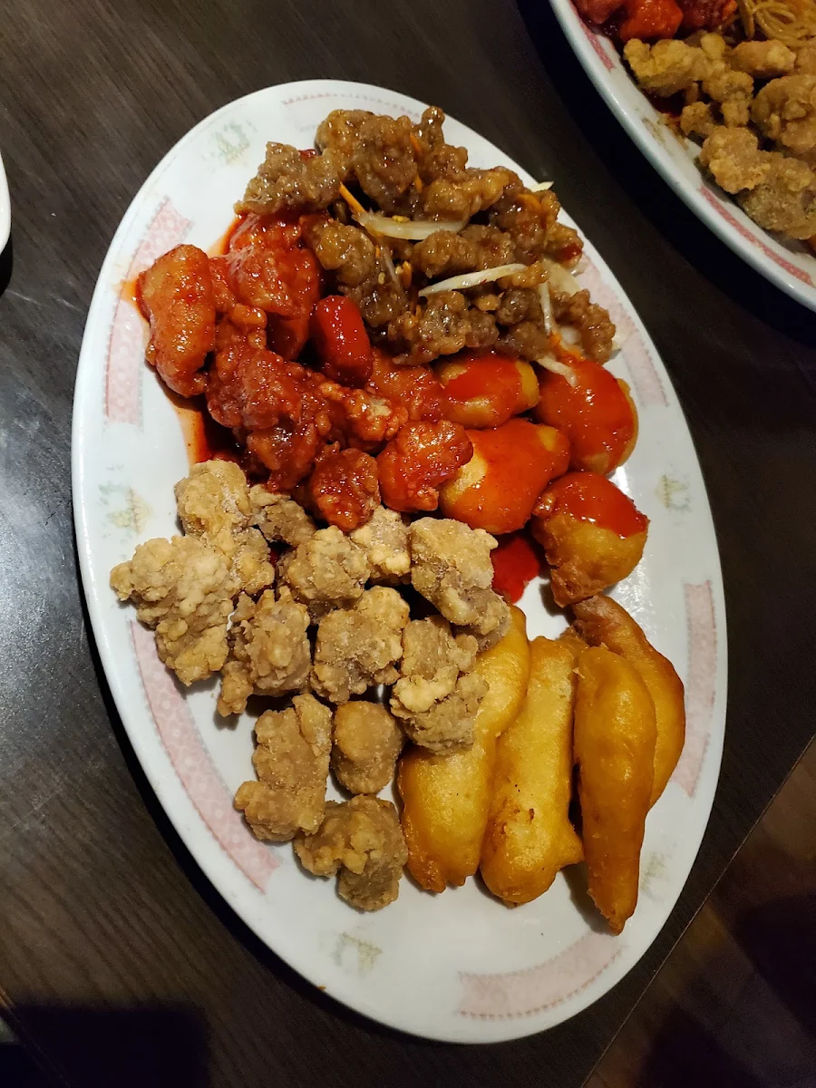 Sweet Sour Chicken Ball A10 Ginger Beef