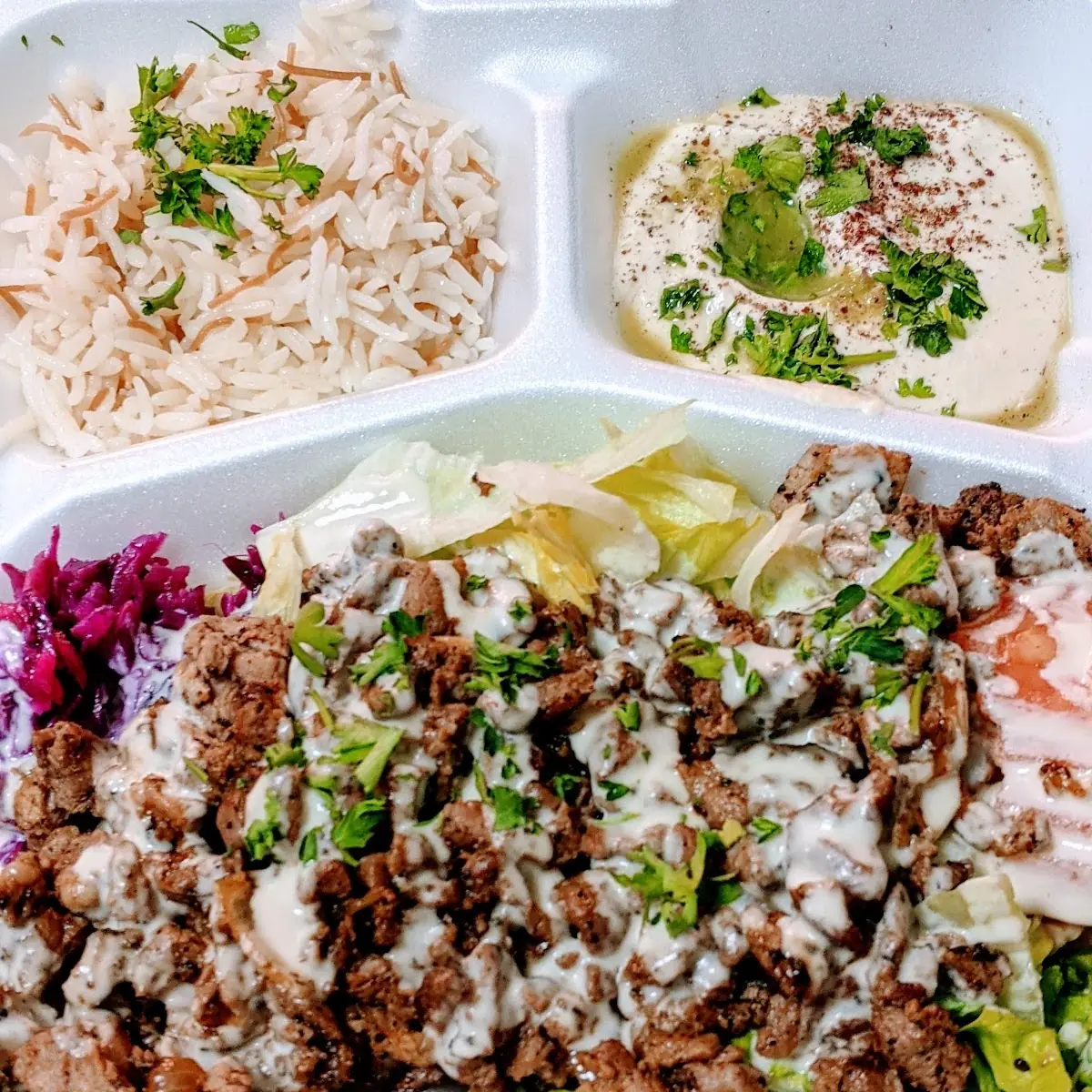 Lamb Shawarma Platter