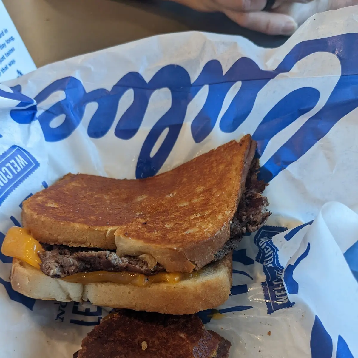 Sour Dough Double Cheeseburger