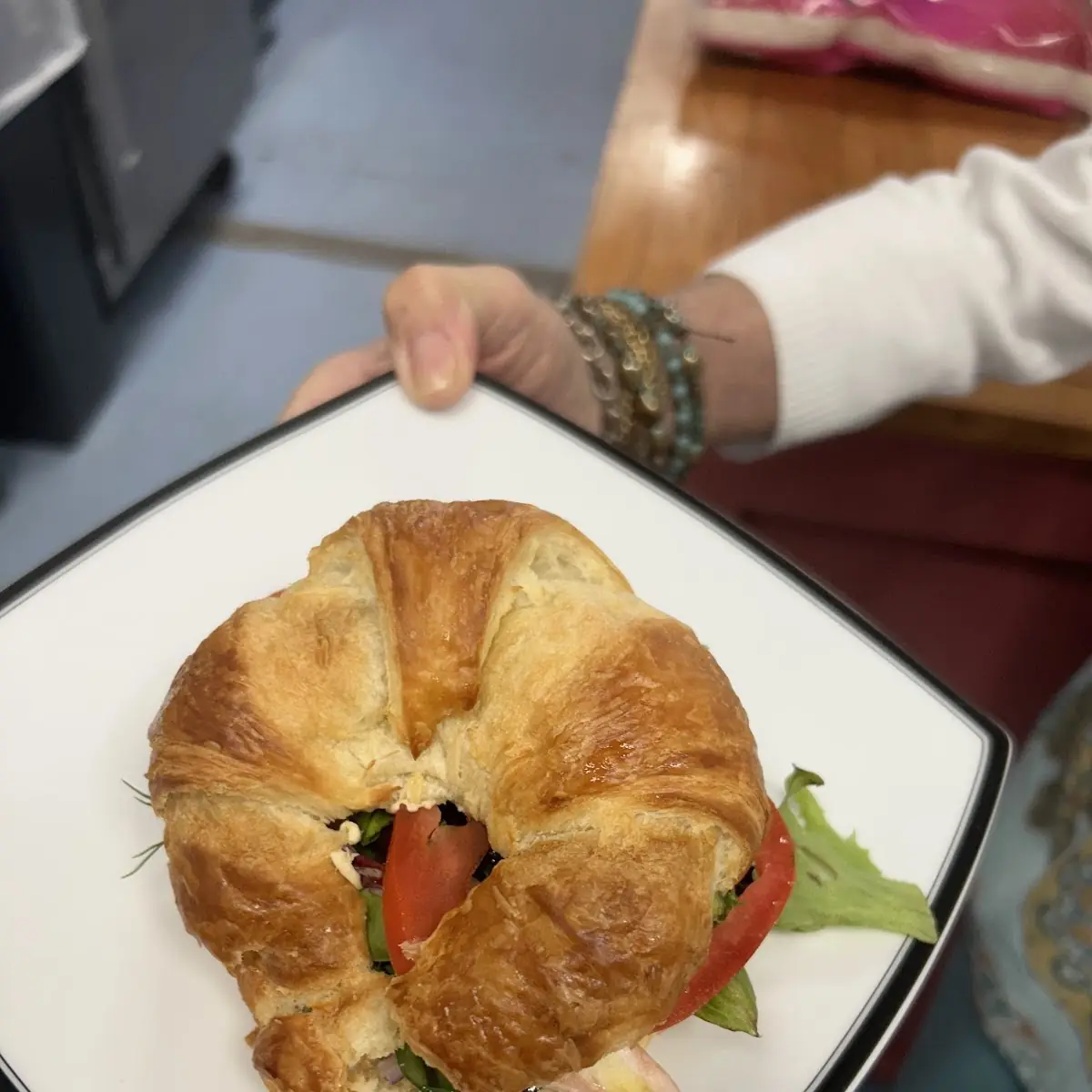 Ham and Cheese Croissant
