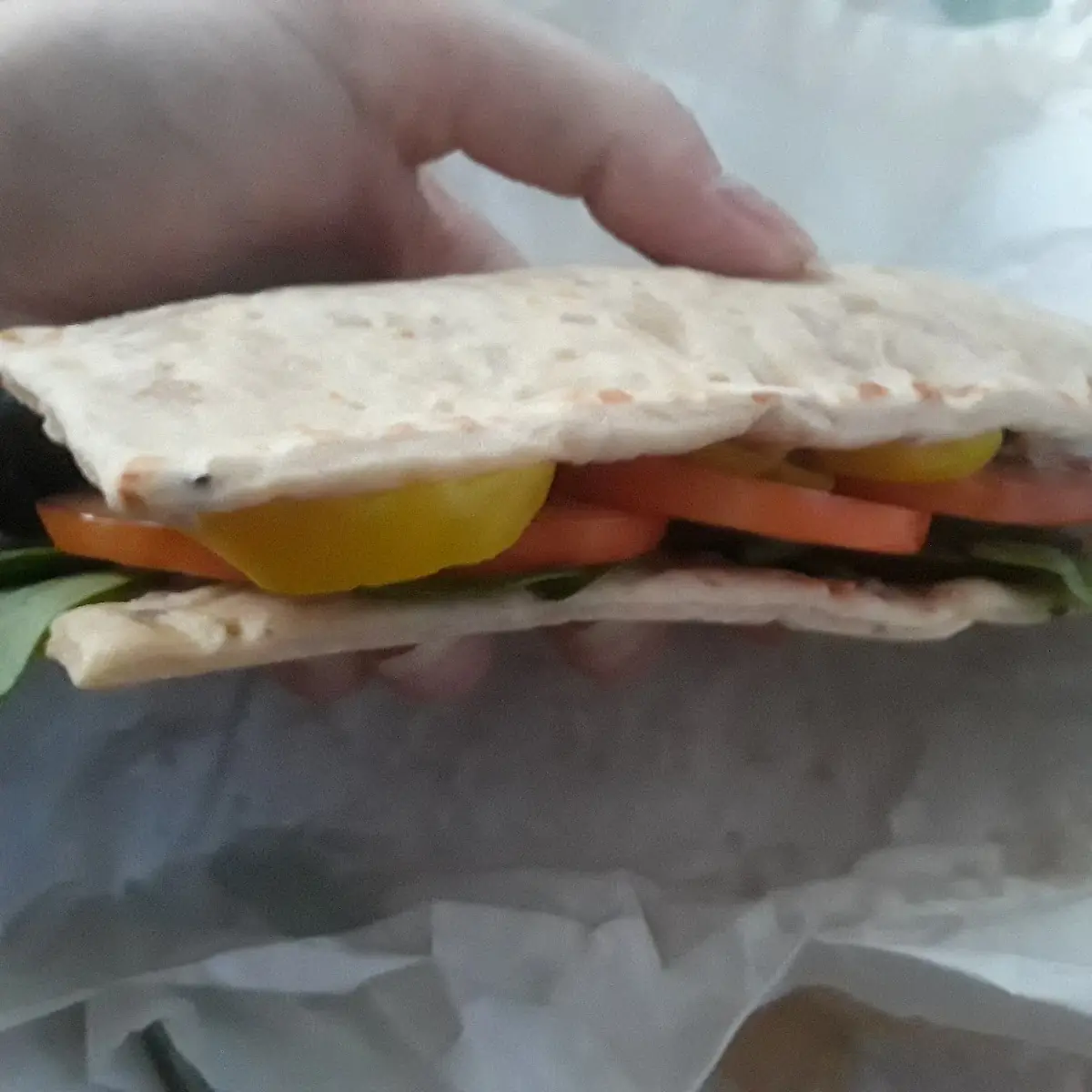 Veggie Delight on Flatbread