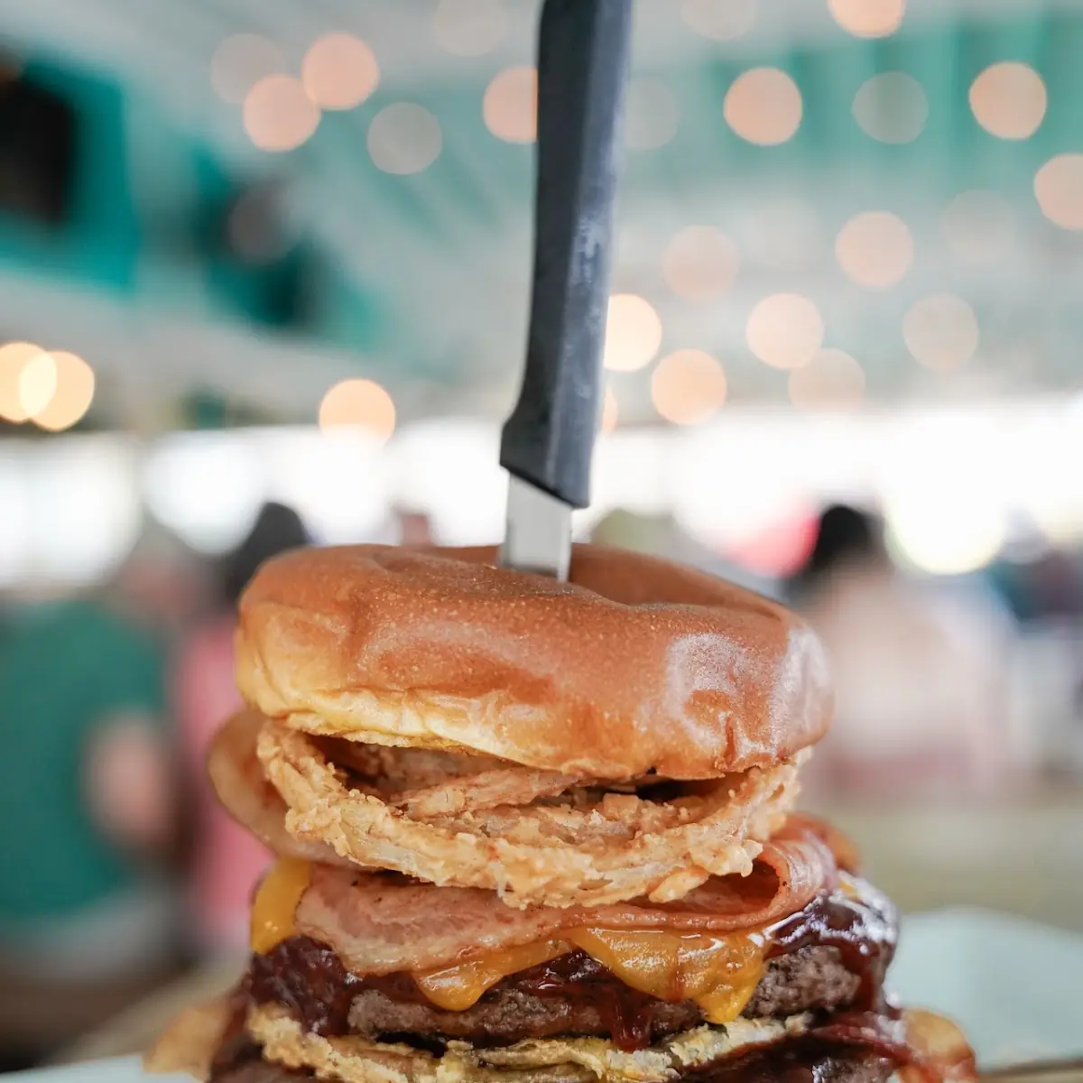 Smash the Hell Out of It Burger
