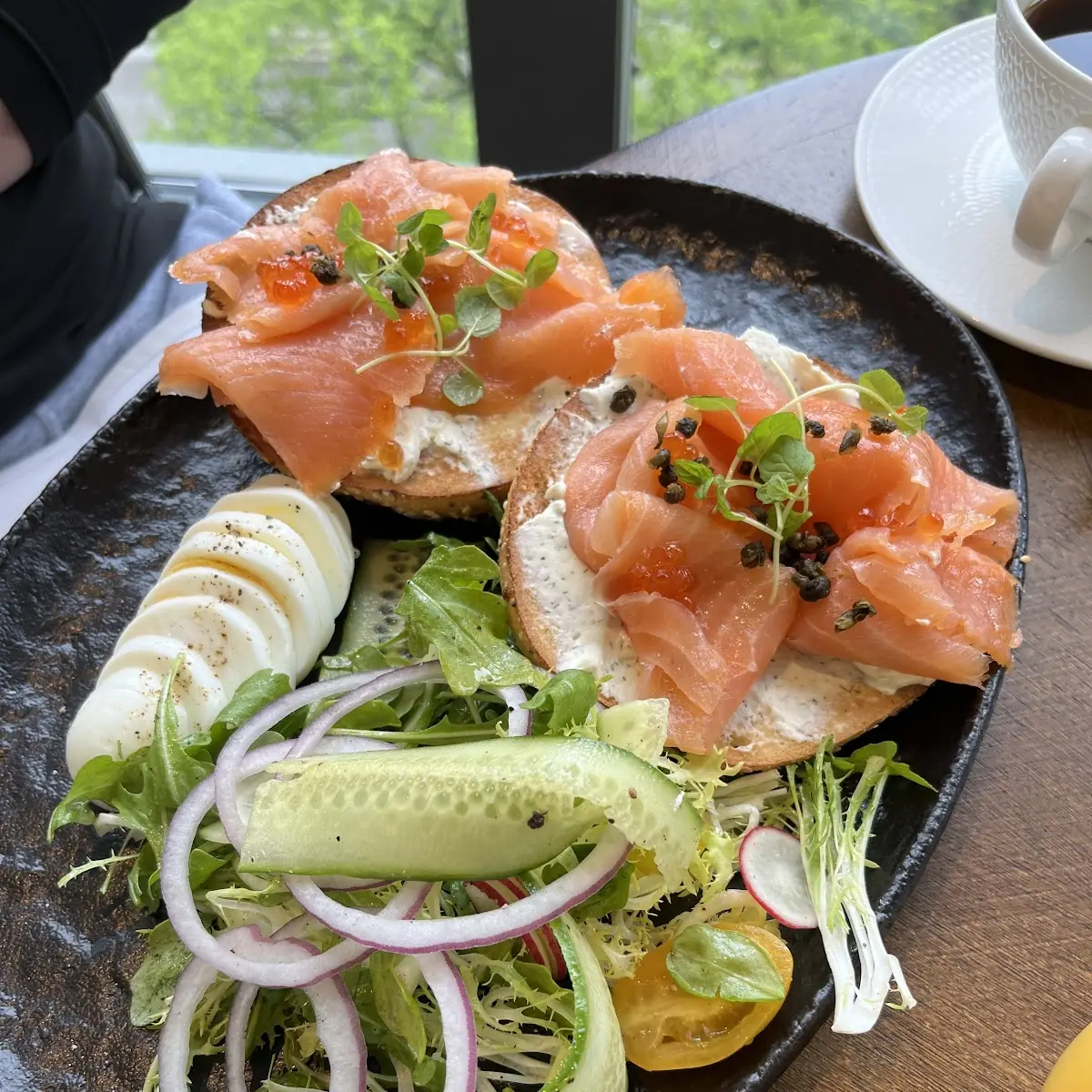 Smoked Salmon Beignets