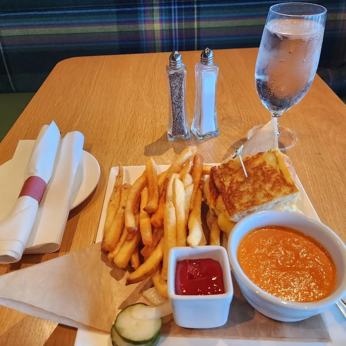 Grilled Cheese and Tomato Bisque