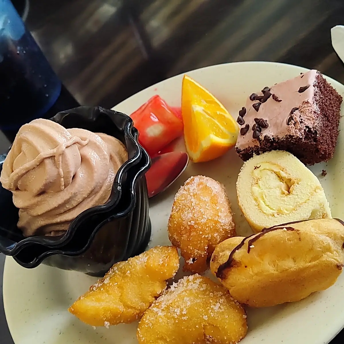 Frozen Yogurt Fried Donuts Desserts