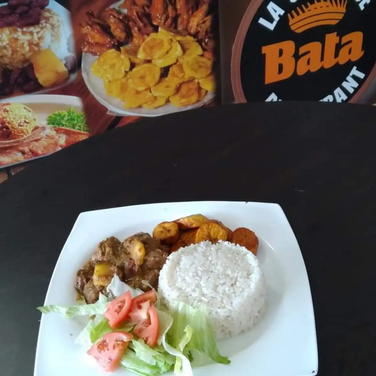 Arroz Blanco Con Carne Guisada