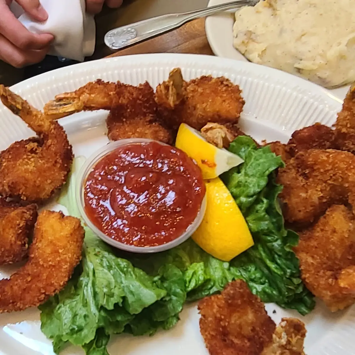 Jumbo French Fried Shrimp