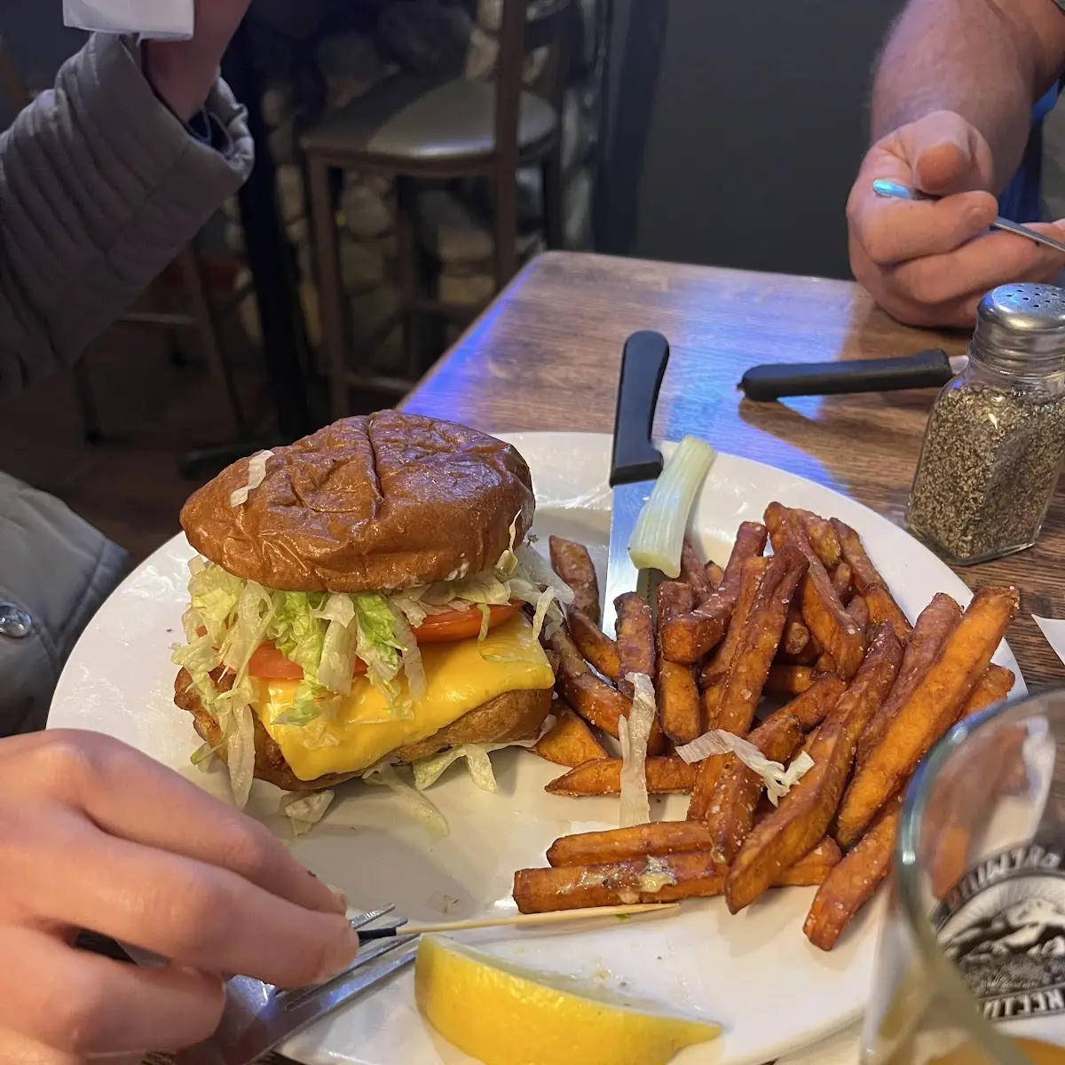 Boom Town Chicken Burger