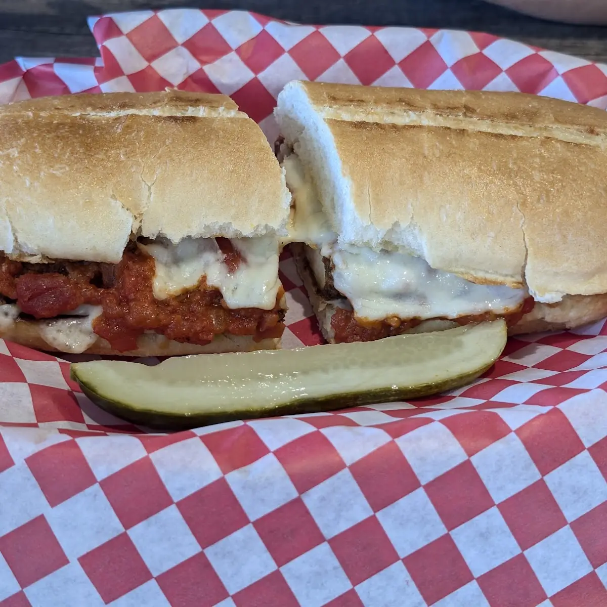 Chicken Parmigiana Sandwich