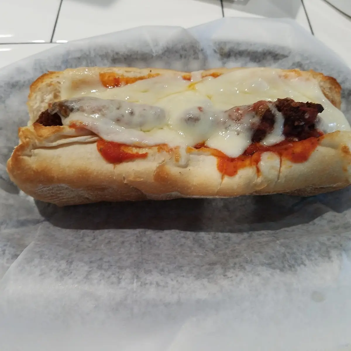 Meatball Parm Sandwich