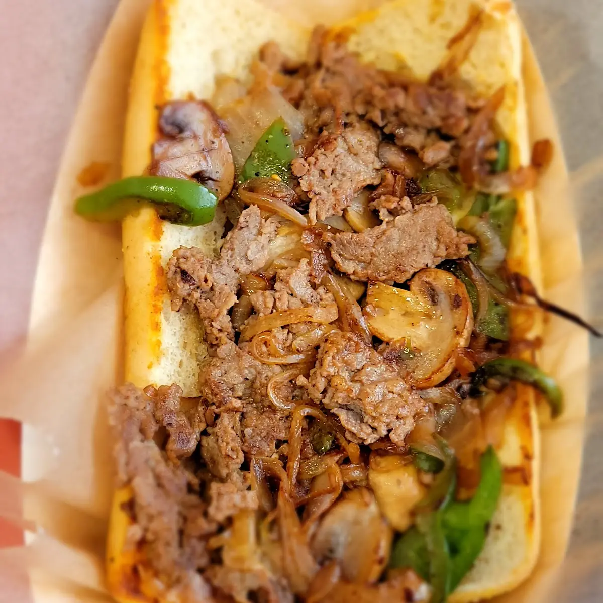 Philly Cheese Steak Sandwich