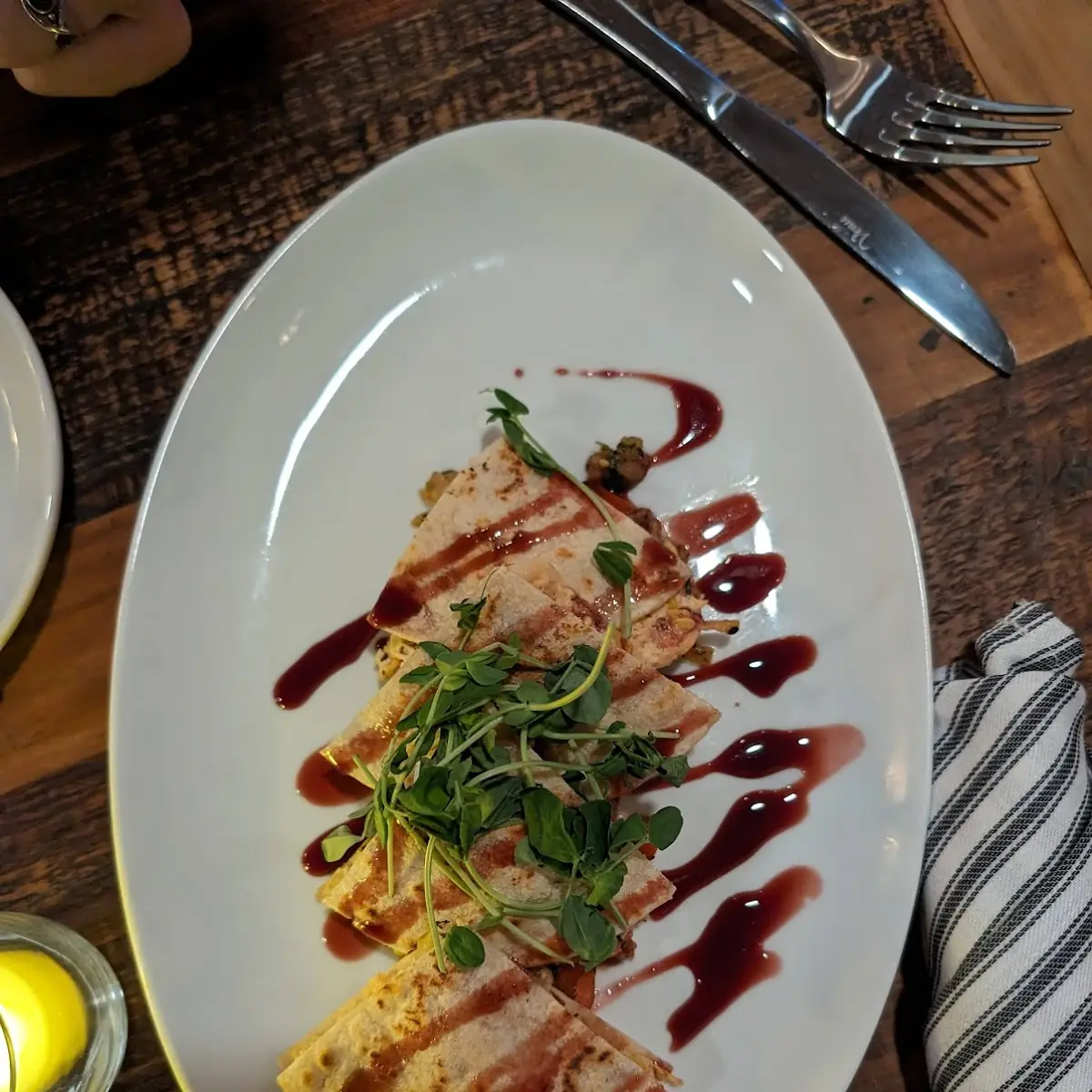 Goat Cheese Quesadilla