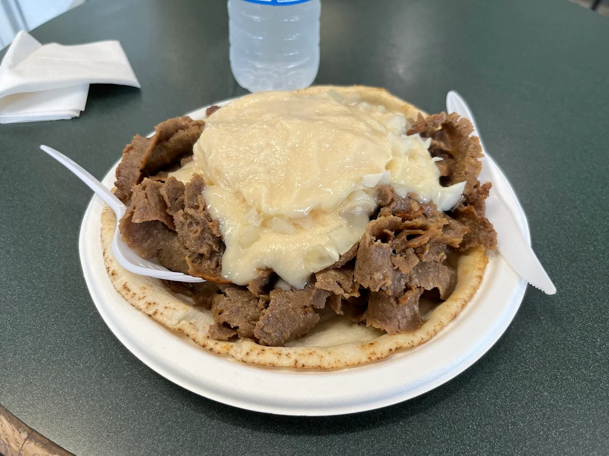 Donair Meat Cheddar Cheese Feta Cheese Steak, Randy's Pizza - Kearney Lake