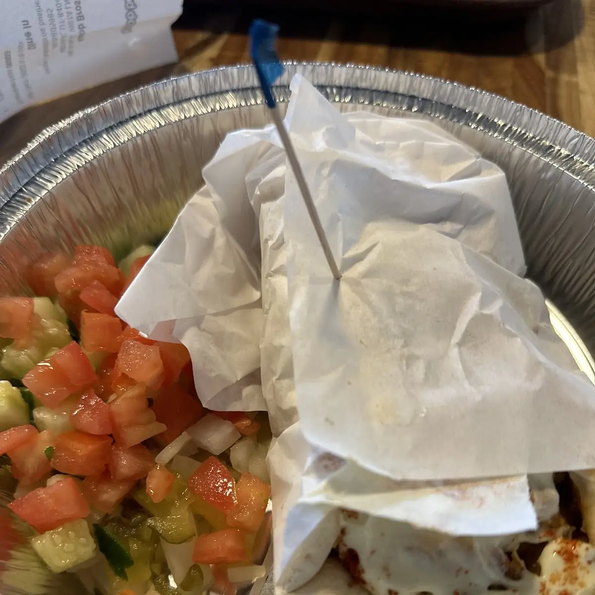 Chicken Tikka Wrap