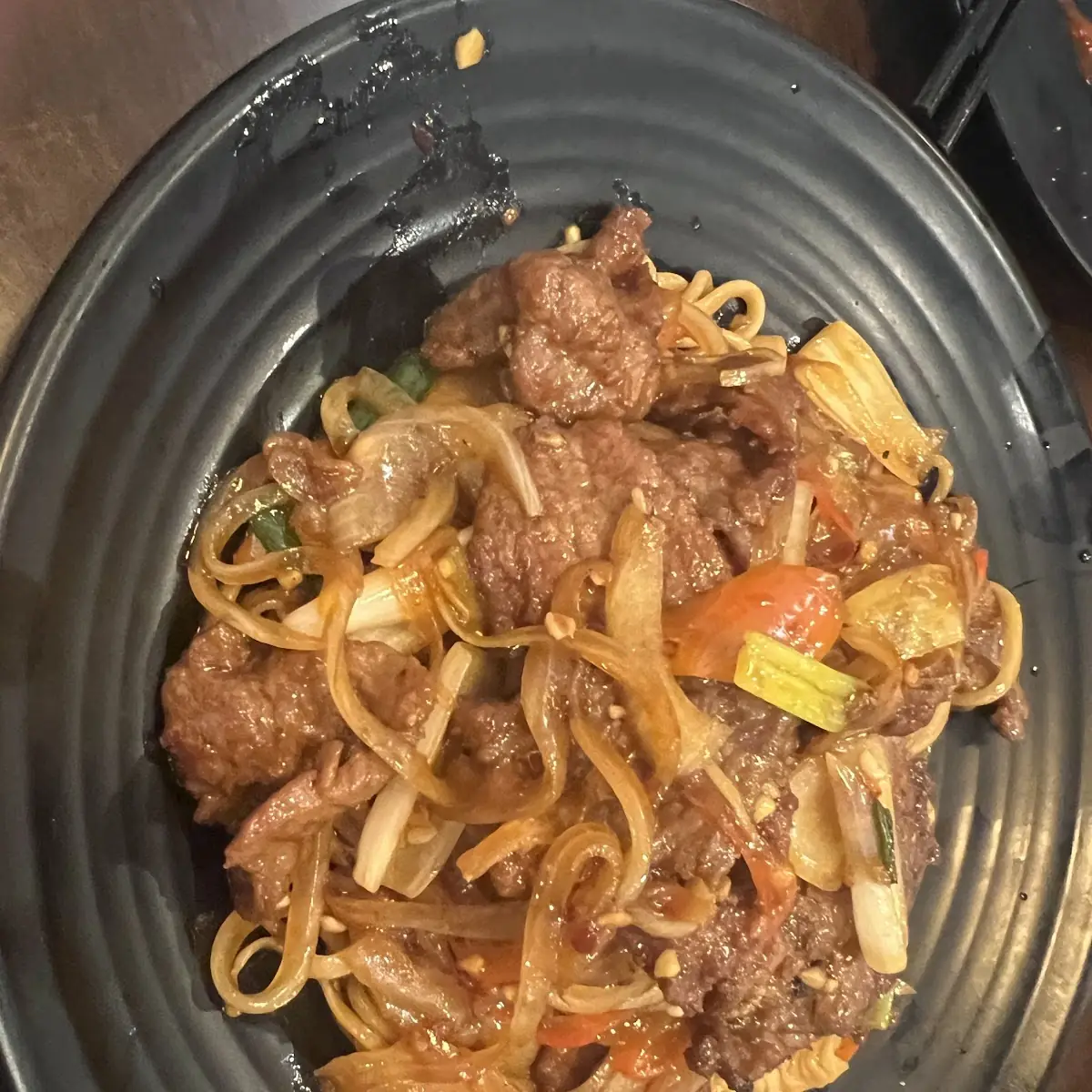Mongolian Beef Noodle