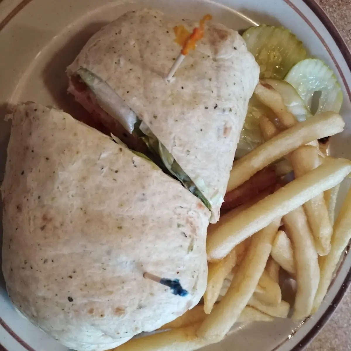 Turkey Bacon Wrap