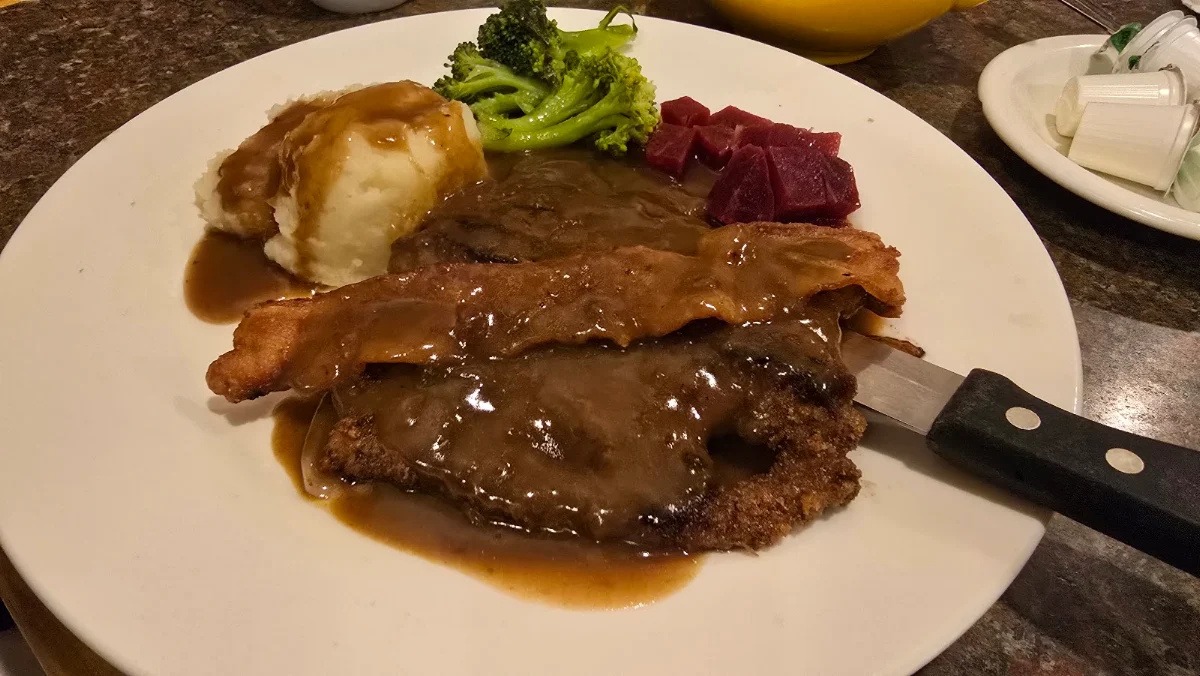 Liver and Onions, Bonnie Martin Restaurant