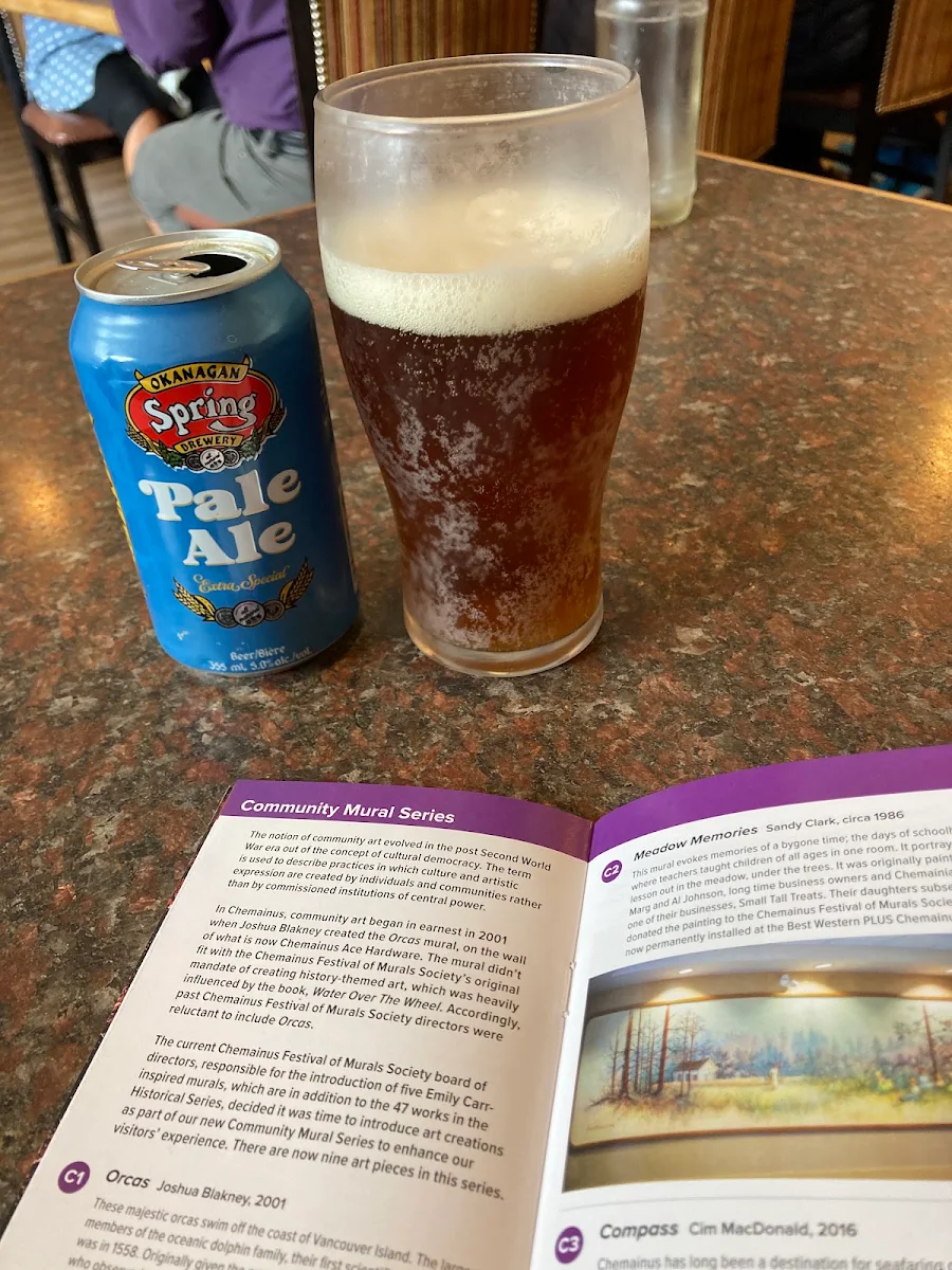 Pale Ale, Bonnie Martin Restaurant