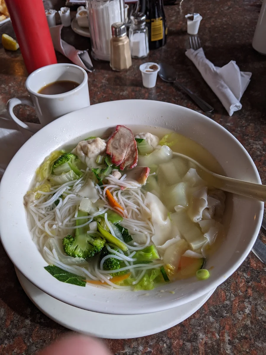 Small War Wonton Soup mmmm mmmm, Bonnie Martin Restaurant