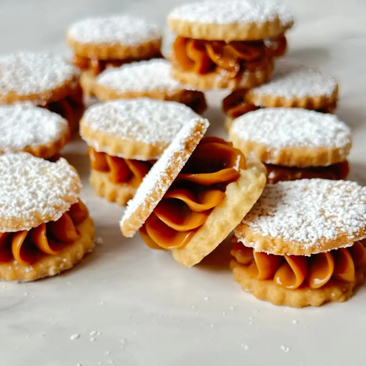 Strawberry Jam Alfajores