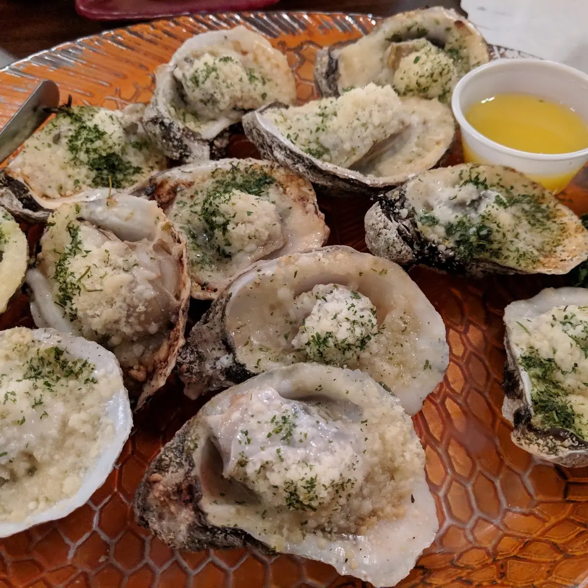 Char Grilled Oysters