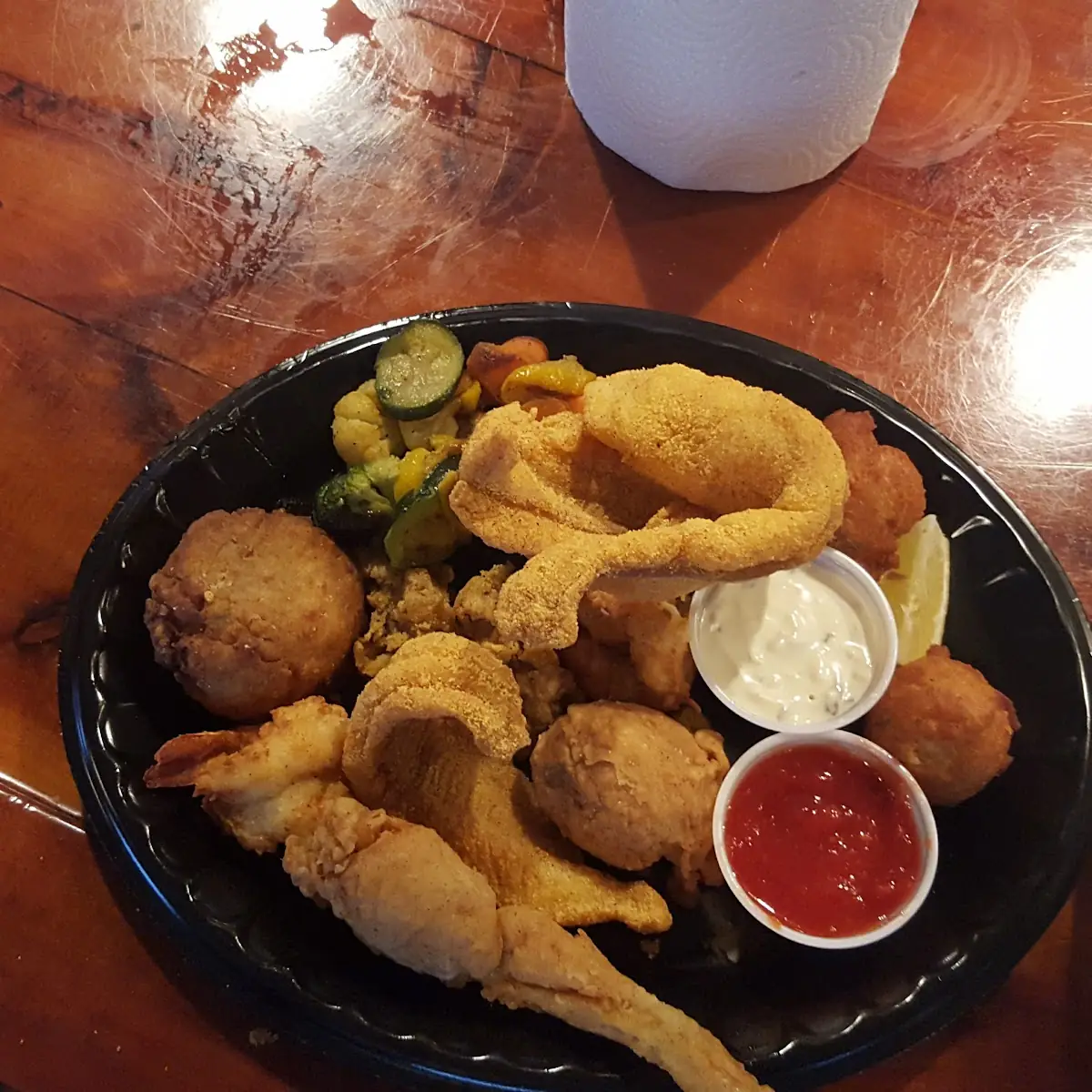Seafood Sampler Platter