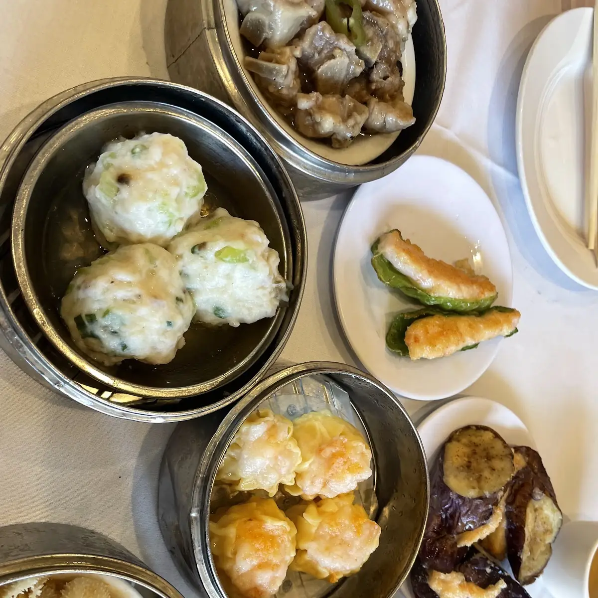 Assorted Dim Sum with Hot Tea