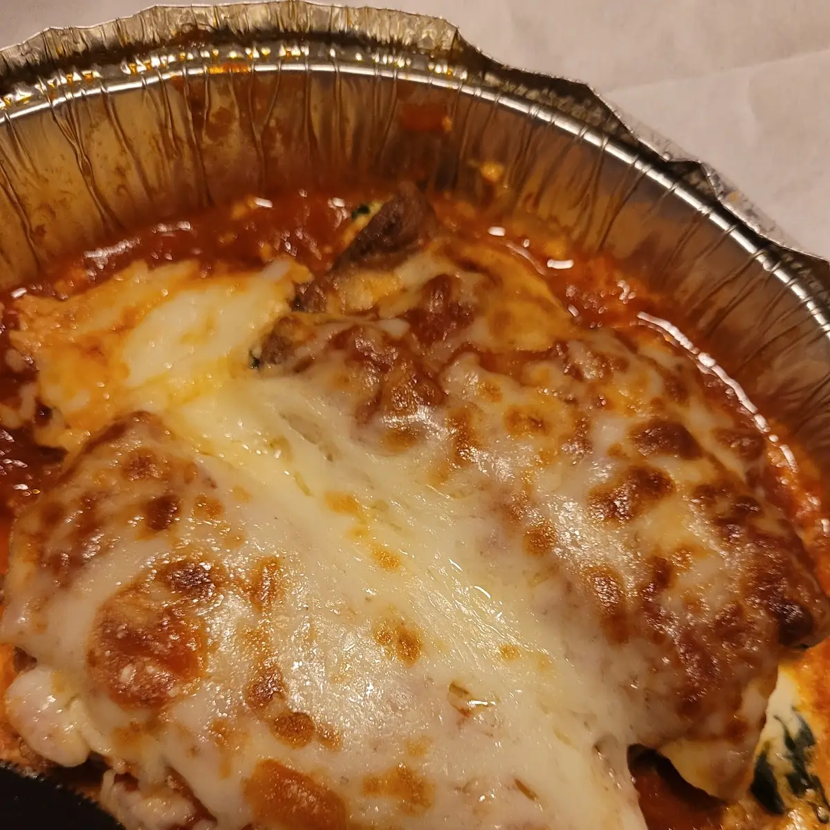 Eggplant or Chicken Parmesan