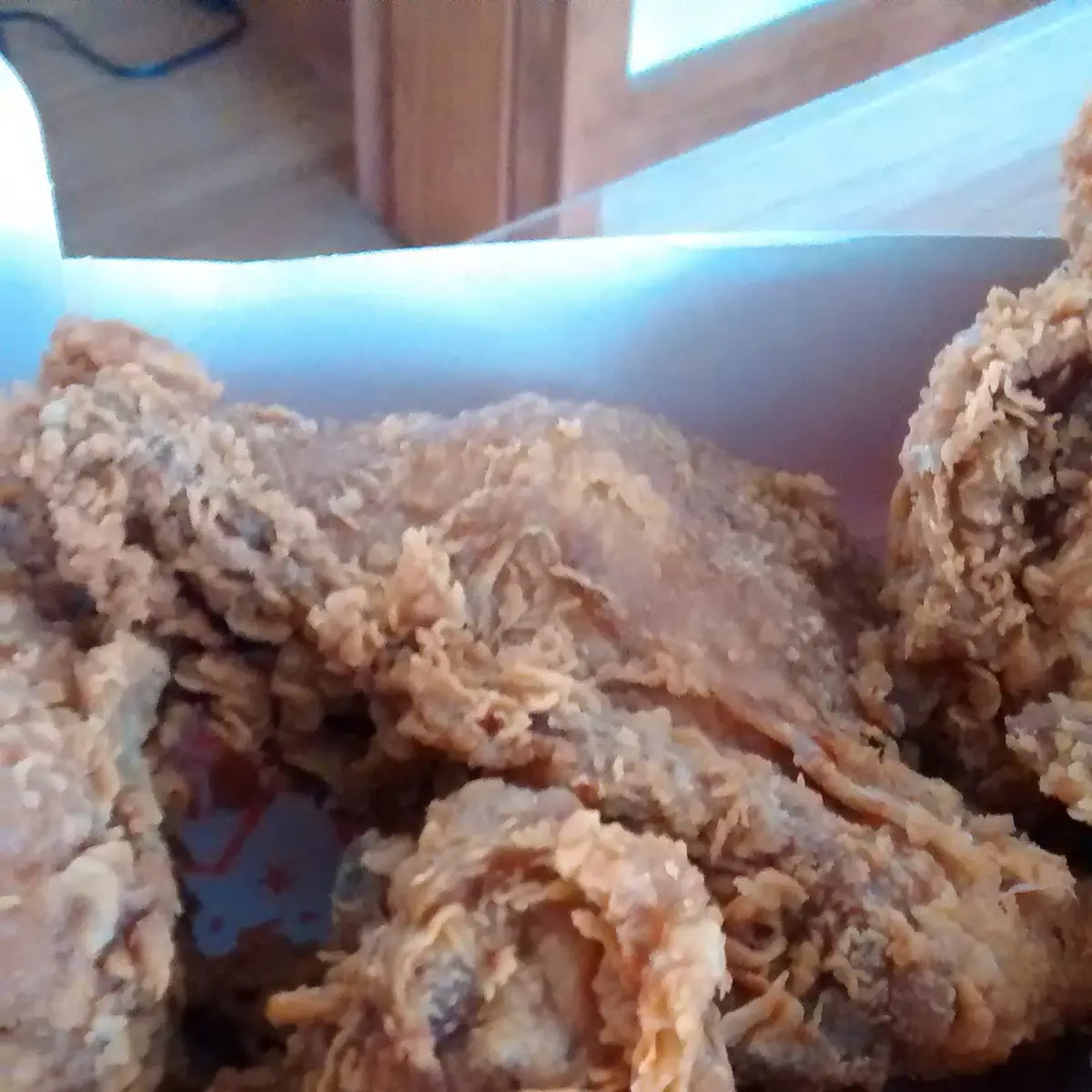 Old Hard as-A-Rock Fried Chicken