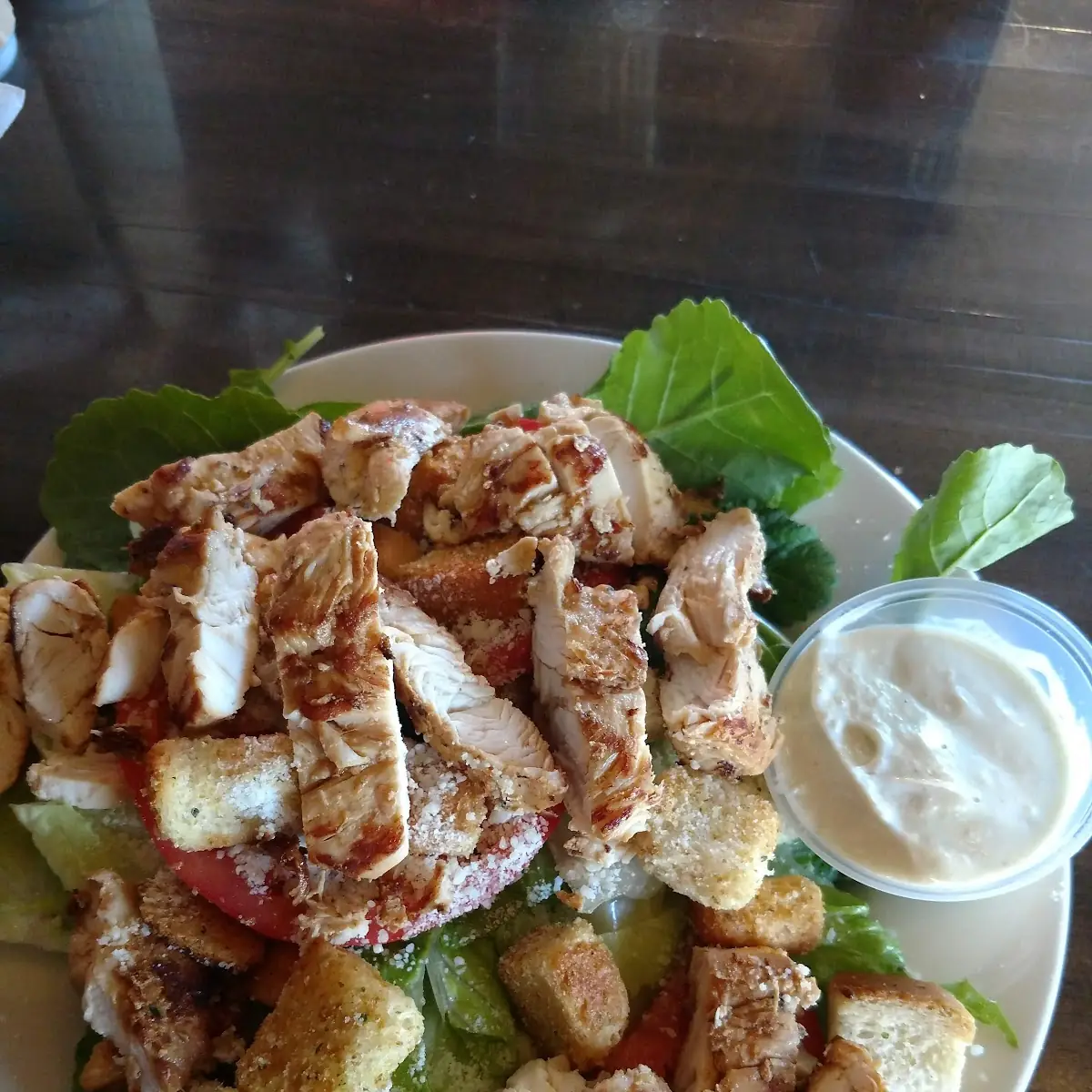 Cobb Salad with Grilled Chicken Bucket