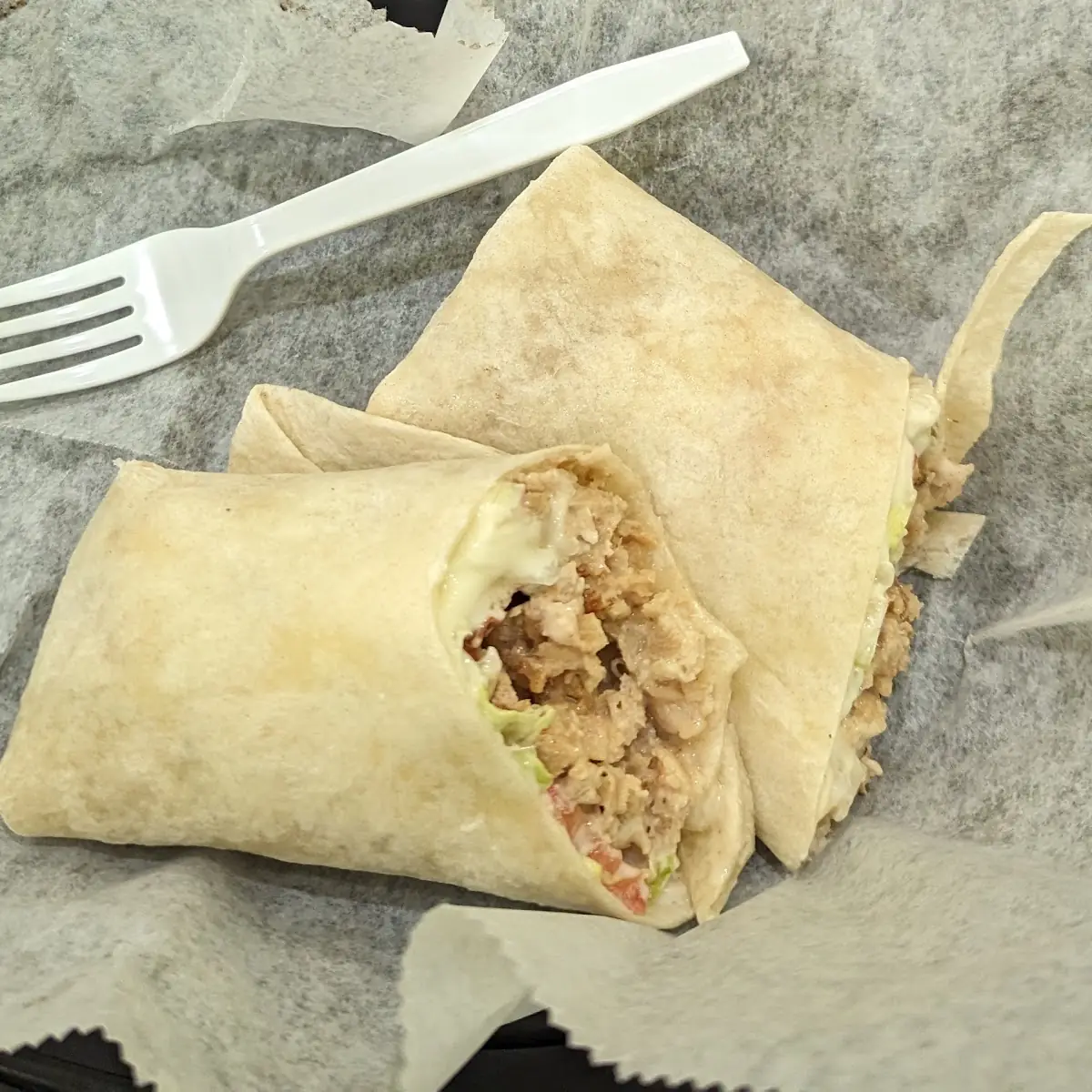 Chicken Cheesesteak Wrap