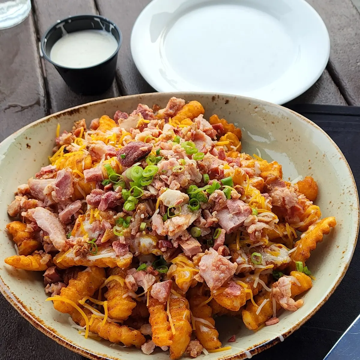 Loaded Fries Without Chilli