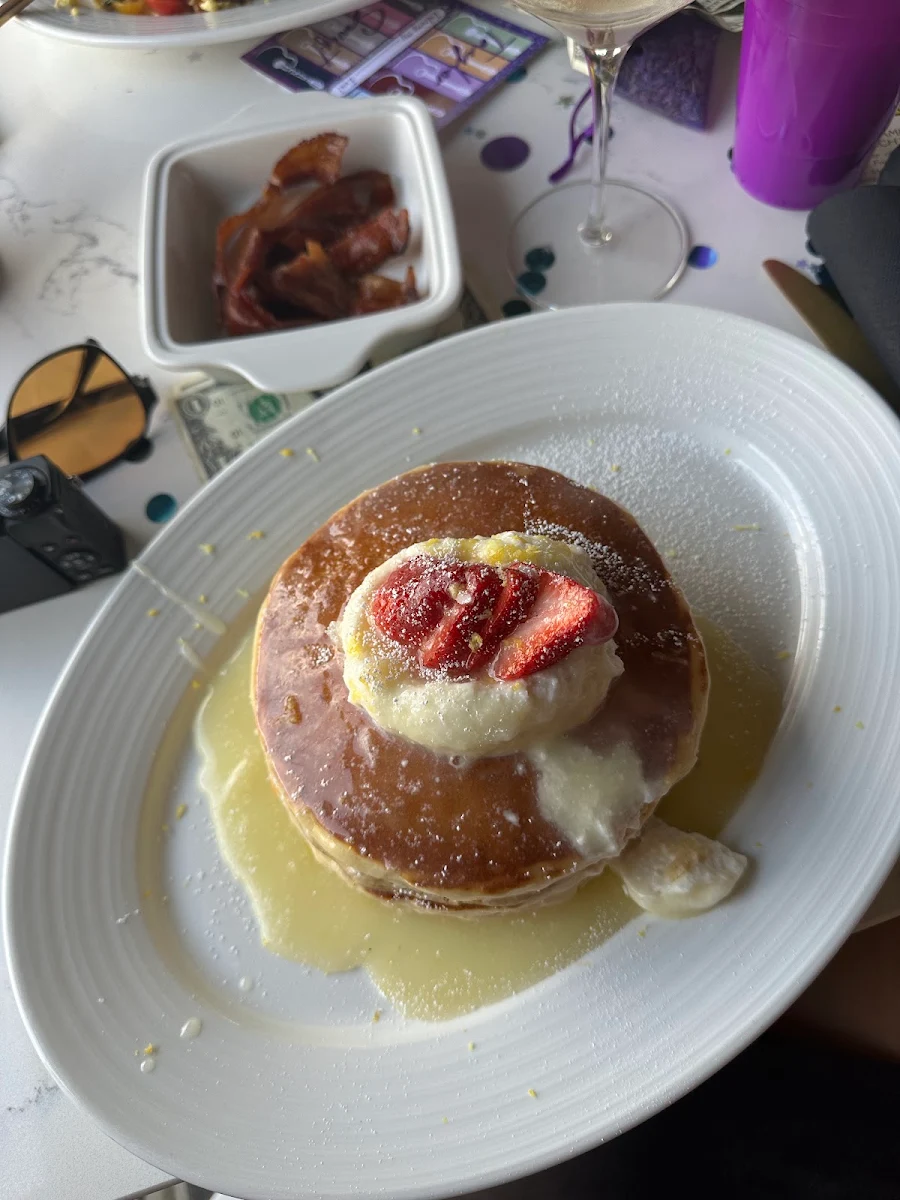 Ricotta Lemon Pancakes