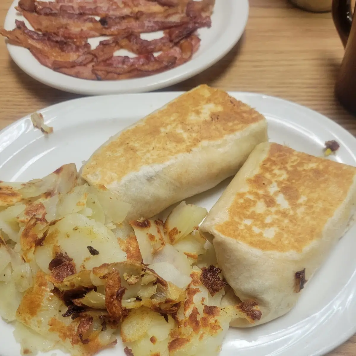 Breakfast Burritos and Home Fries