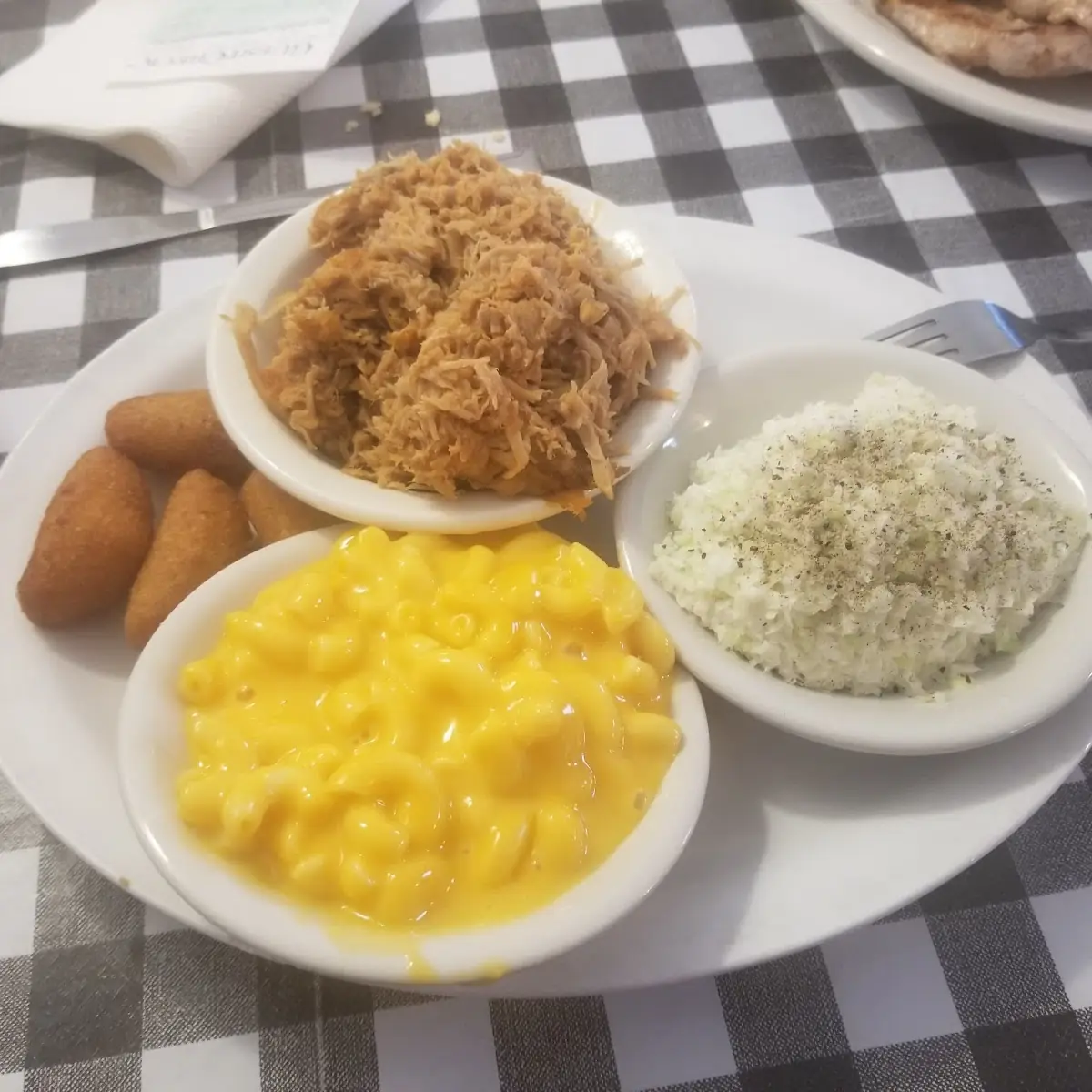 Pulled Pork and Hush Puppies