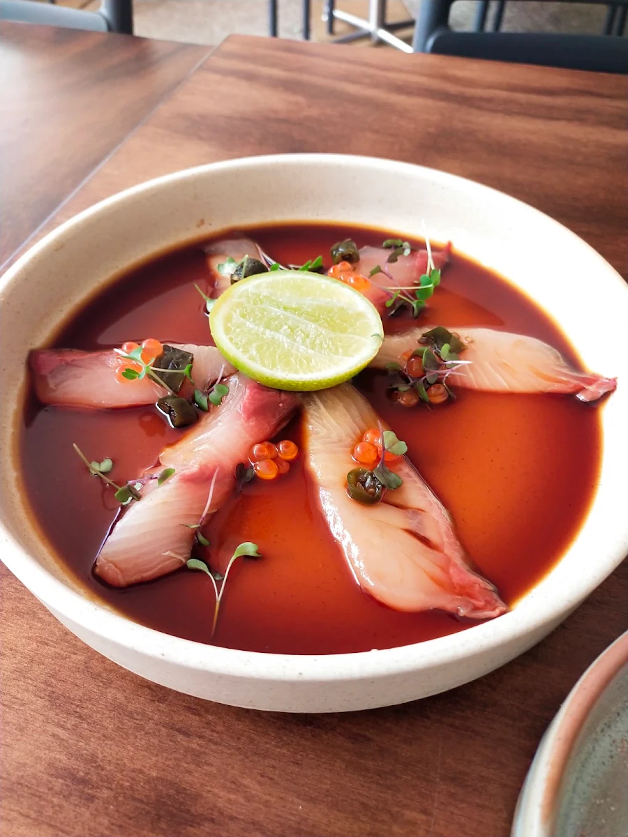 King Fish Sashimi, Little Sister Restaurant & Cocktail Bar