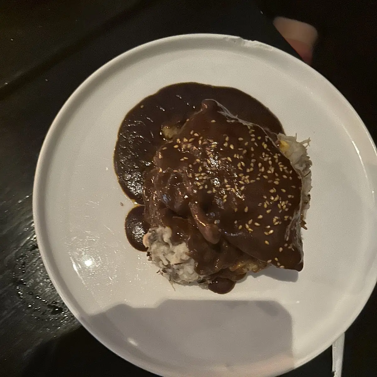 Pollo En Mole Poblano