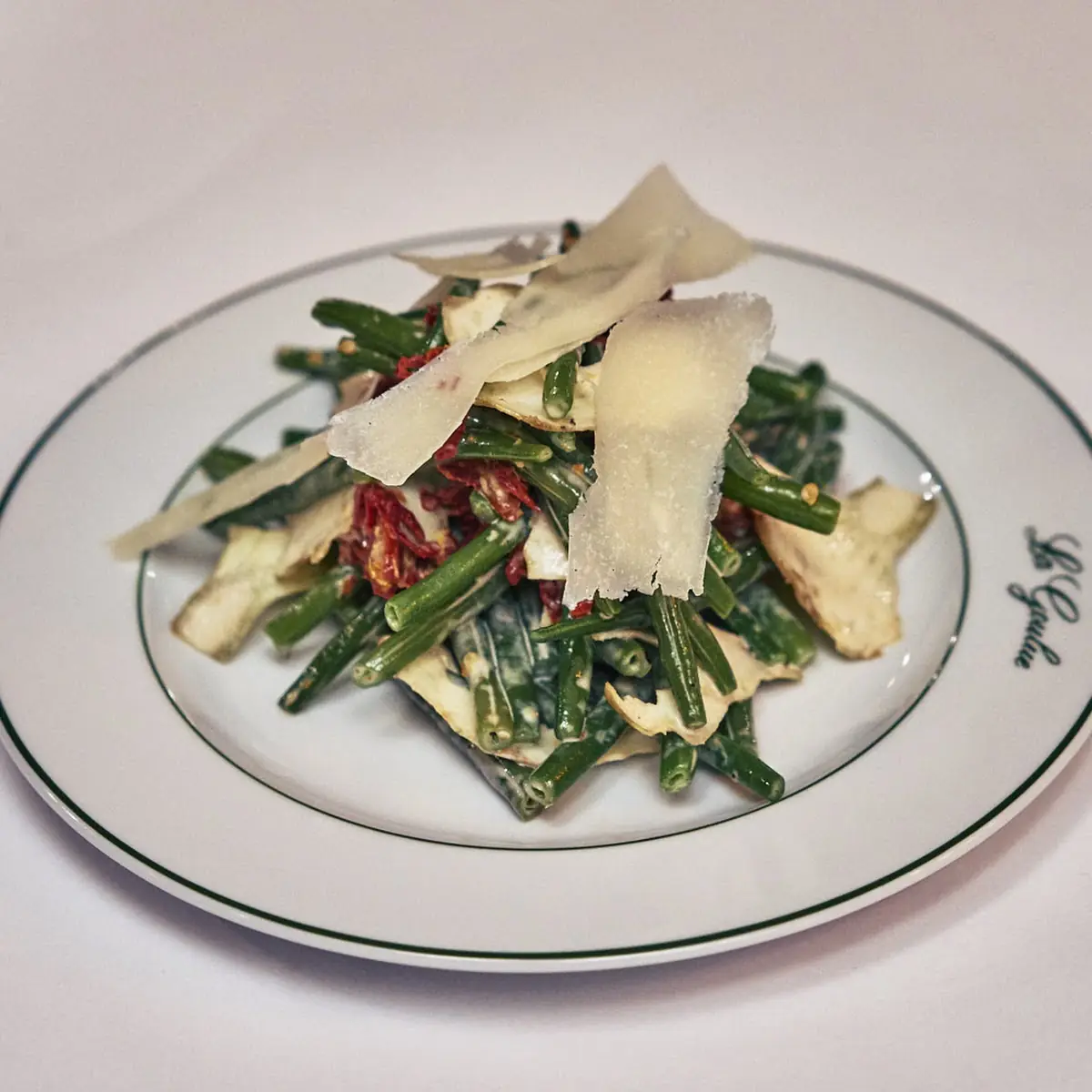 Haricot Vert Salad and Parmesan